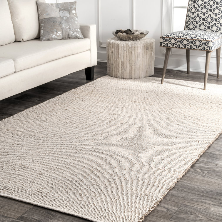 Beachcrest Home Helton Handmade Flatweave Beige Area Rug & Reviews